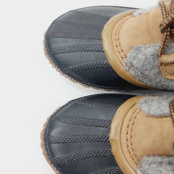 Sorel Women's Grey Brown Out N About NY1954-052 Waterproof Winter Boots Size 6 - Picture 3 of 7